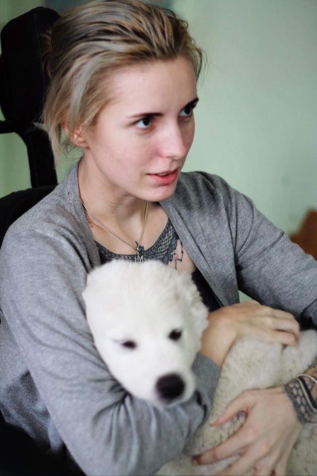 Волонтер Зінкевич показала своїх домашніх вихованців