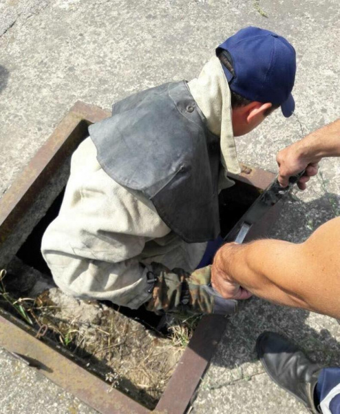 У Херсонській області собаку засунули в мішок і викинули в колодязь (фото)