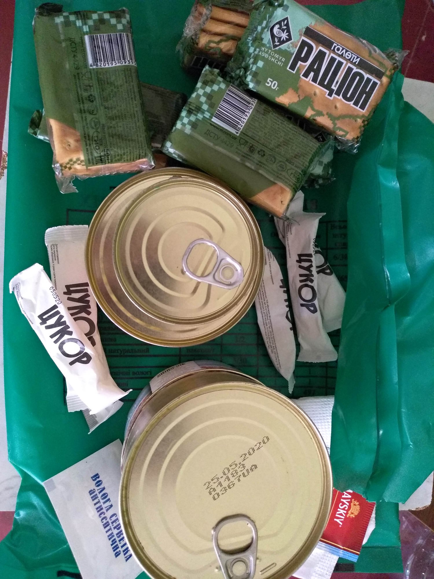 Кирзачі наступний крок: в мережі шоковані сухпайками для ЗСУ