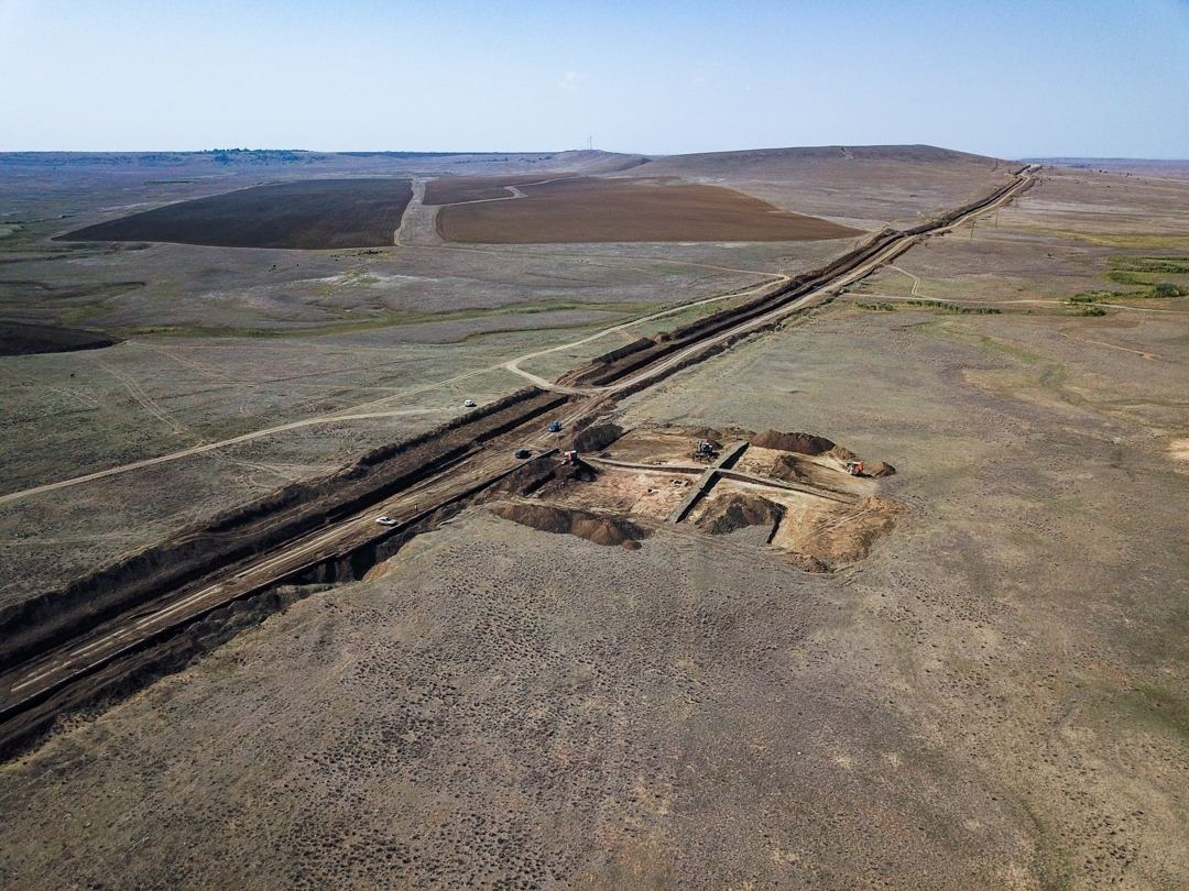 В Крыму строили водовод и наткнулись на 5000-летнее поселение (фото)