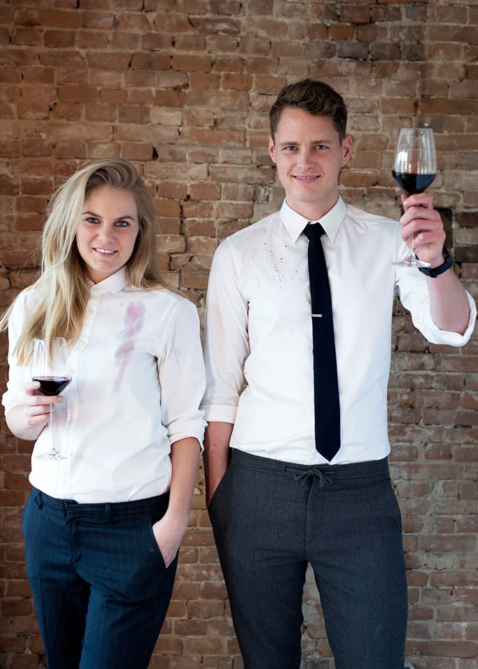 В продаже появились рубашки, которые невозможно испачкать