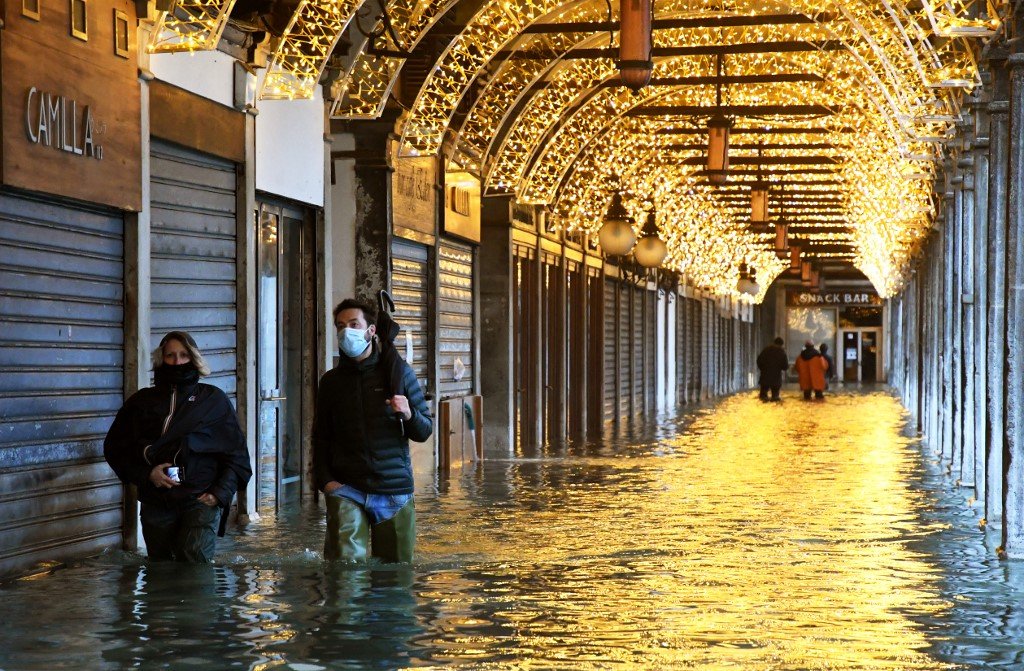 Венеция ушла под воду из-за ошибки в прогнозе: фото затопленного города