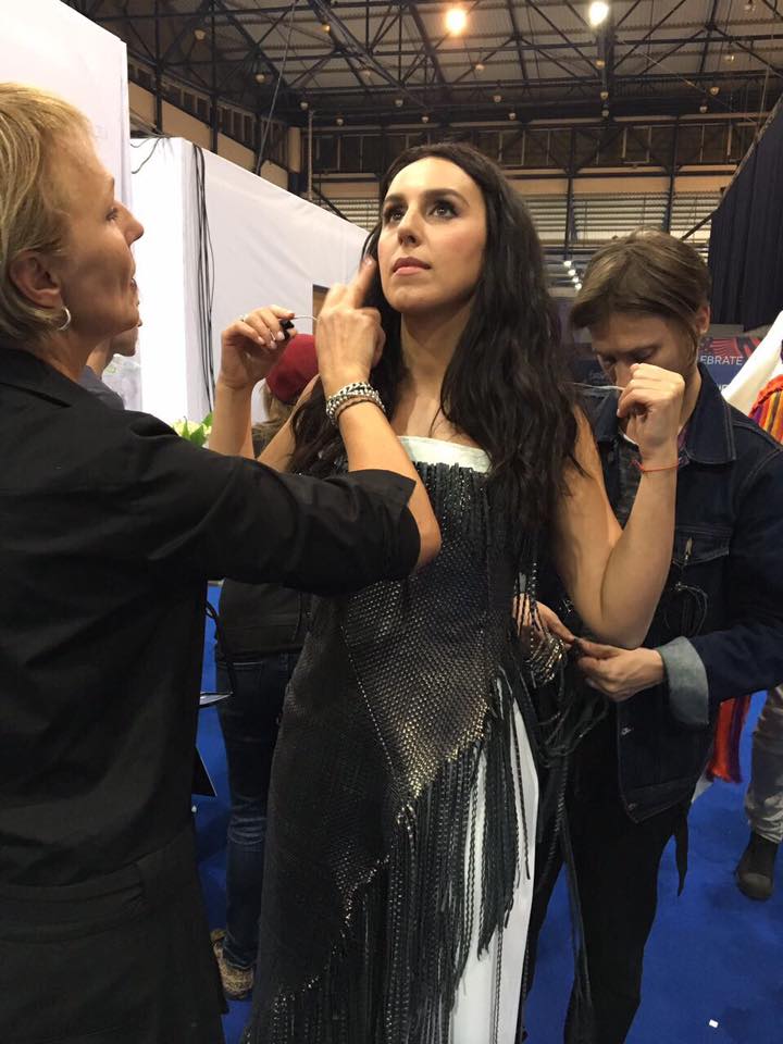 Джамала показала, як готується до першого півфіналу Євробачення 2017