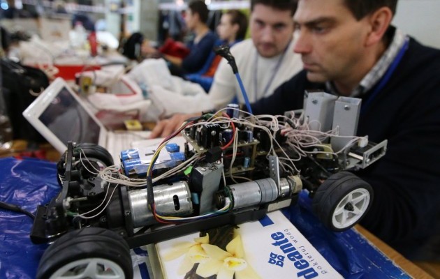 Перегони роботів: у Львові відкрилися унікальні змагання