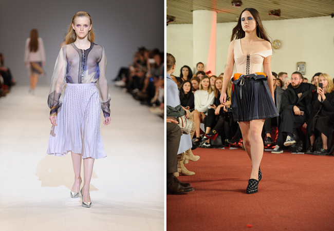 Прозрачные блузки, клеш и вечная полоска: модные тренды сезона весна/лето-2017 от украинских дизайнеров. Часть первая