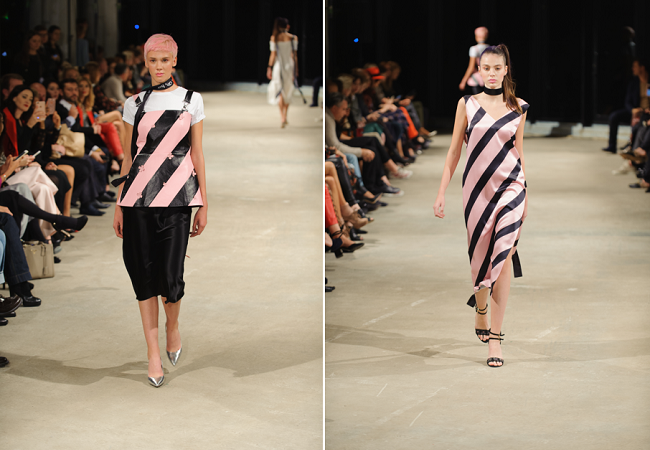 Прозорі блузки, кльош і вічна смужка: модні тренди сезону весна/літо-2017 від українських дизайнерів. Частина перша