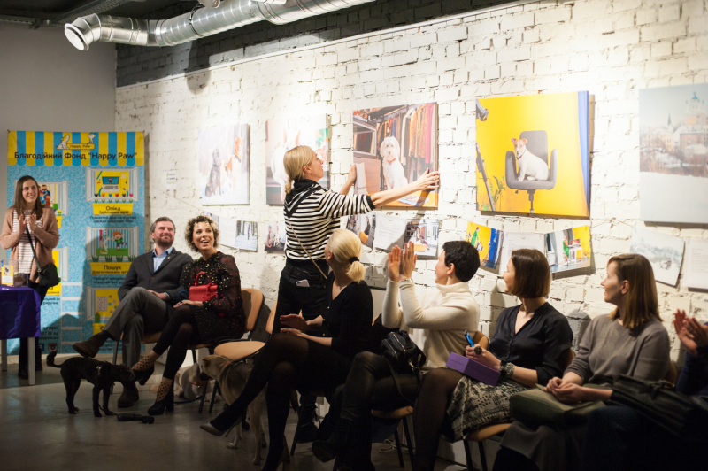 "Чотирилапе alter ego": як у Києві пройшла акція "Art to Help" (фото)