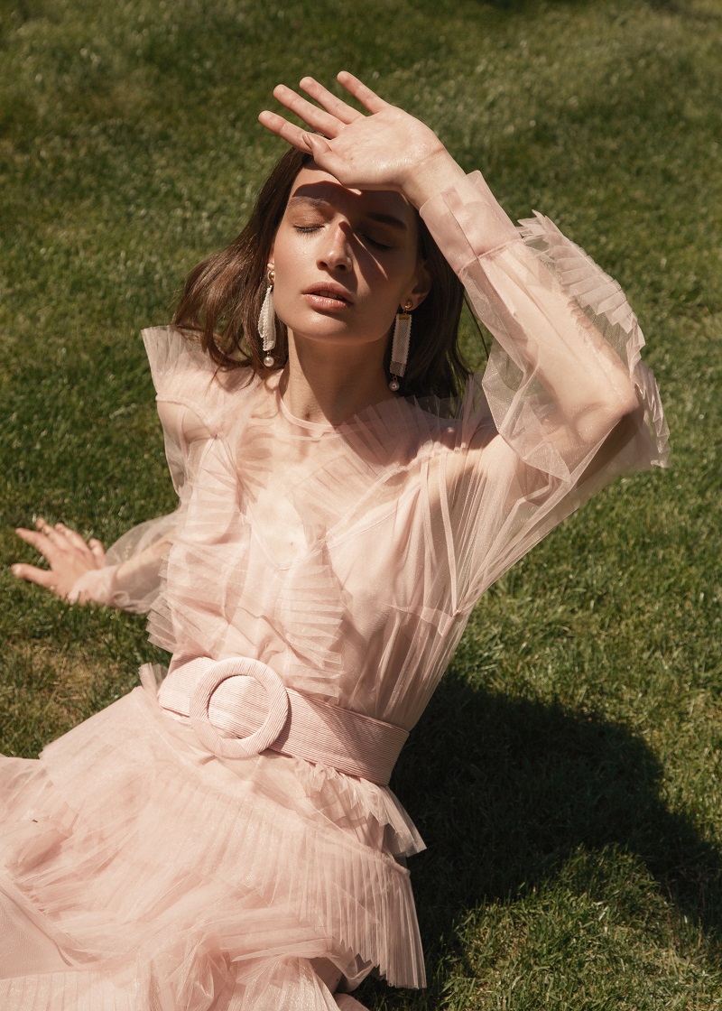 Цветочная легкость: дизайнер Надя Дзяк представила коллекцию Pre-Spring 2019