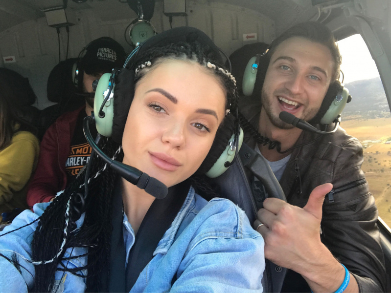 Украинская певица устроила дикие танцы с гепардом в самом сердце Африки (видео)