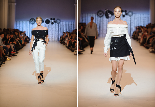 Прозорі блузки, кльош і вічна смужка: модні тренди сезону весна/літо-2017 від українських дизайнерів. Частина перша