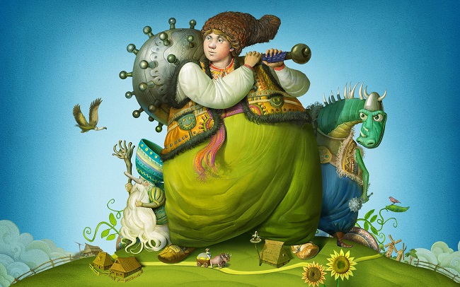 Силач супергерой, который на равных сражается со Змеем, - самый старый сюжет украинской сказки