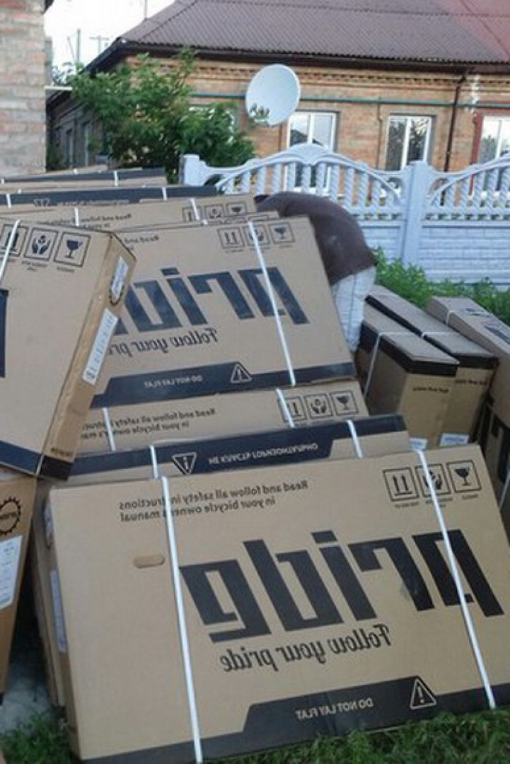 Украинец на крупный выигрыш в покер купил жителям Александрии 44 велосипеда