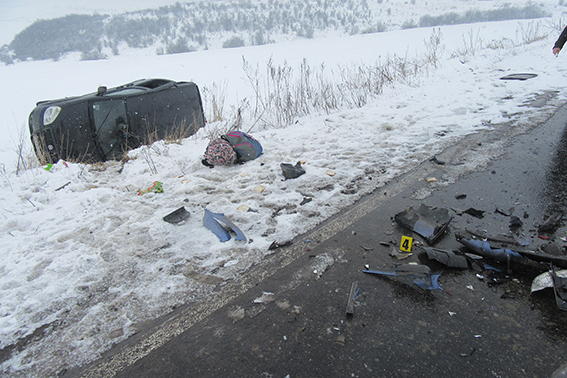 На Прикарпатті внаслідок ДТП загинула літня жінка