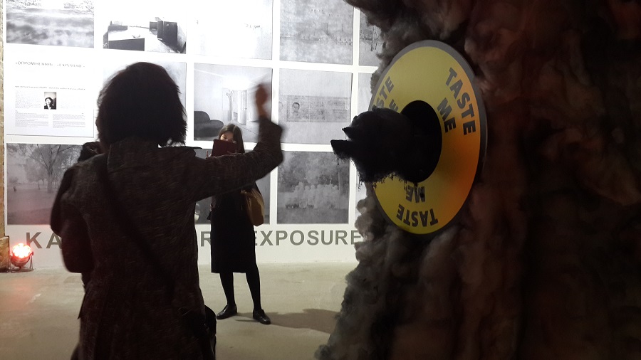 Инсталляция "Черное облако" Симоне Маттар