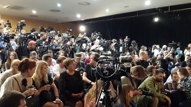 Пресс-конференция с Надеждой Савченко