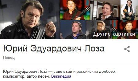 Google дав нецензурну характеристику Юрію Лозі