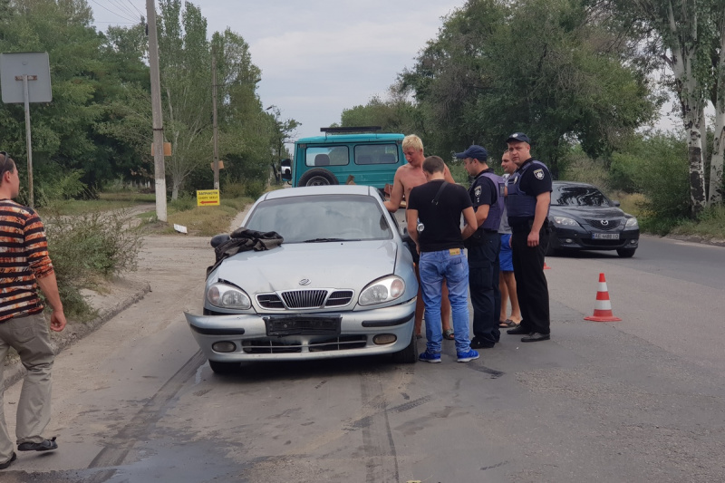 Был сильно пьян: в Днепре водитель спровоцировал аварию (фото)