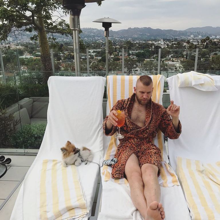 Иван Дорн покрасовался на обложке популярного российского глянца