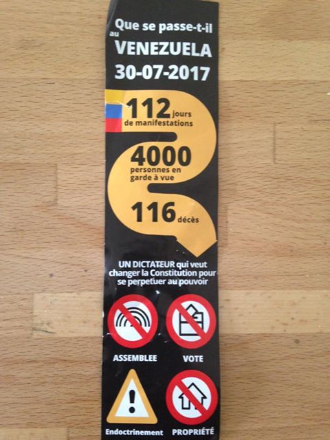 Активистка из Венесуэлы растрогала украинцев поддержкой во Франции