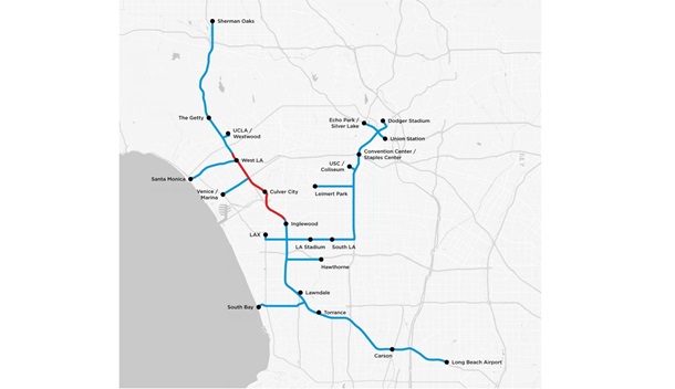 Илон Маск презентовал карту будущих тоннелей для транспорта