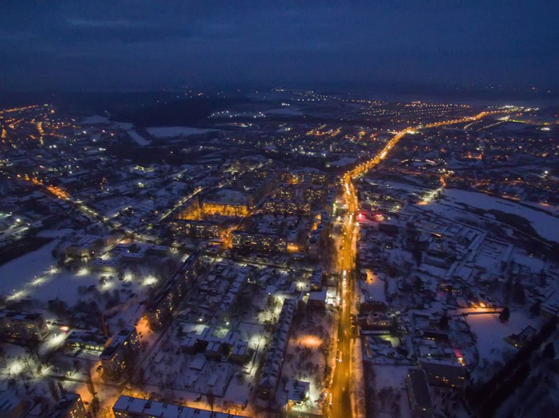 В сети показали потрясающие зимние фото украинского города