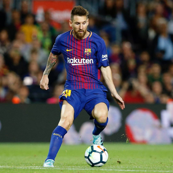 Легендарный Месси стал лицом российского банка