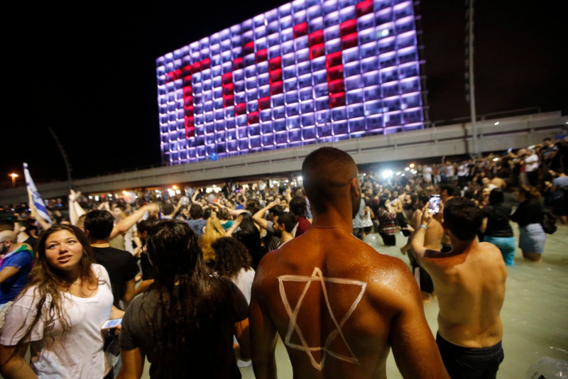 Евровидение 2018: как Израиль праздновал победу в конкурсе