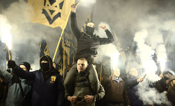 "Марш нации" в Киеве: активисты потребовали отказаться от выборов на Донбассе