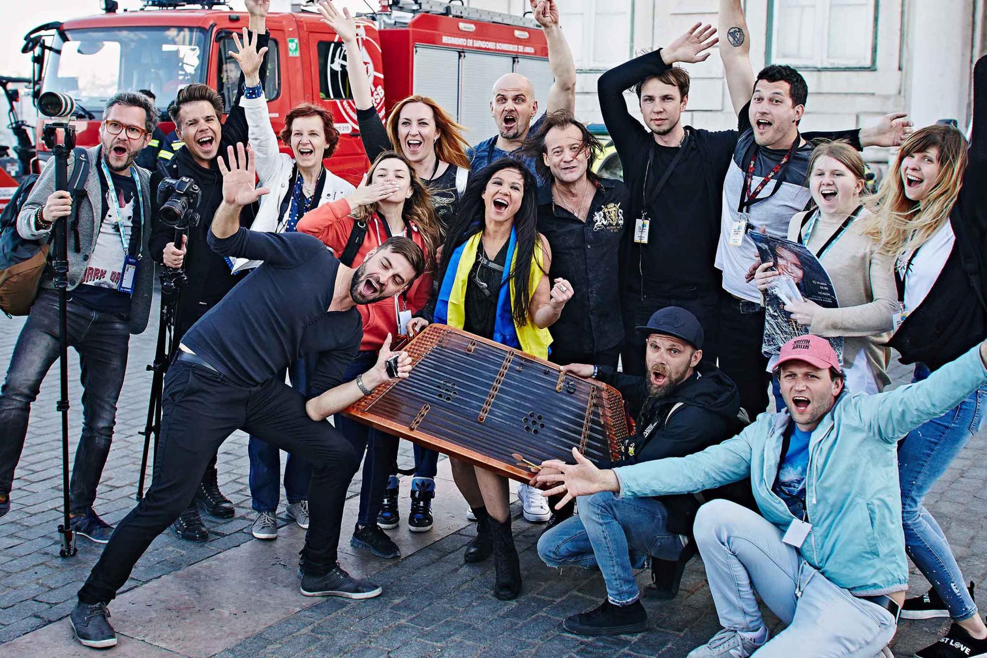 Руслана &quot;зажгла&quot; в фан-зоне Евровидения 2018 в Лиссабоне (фото, видео)