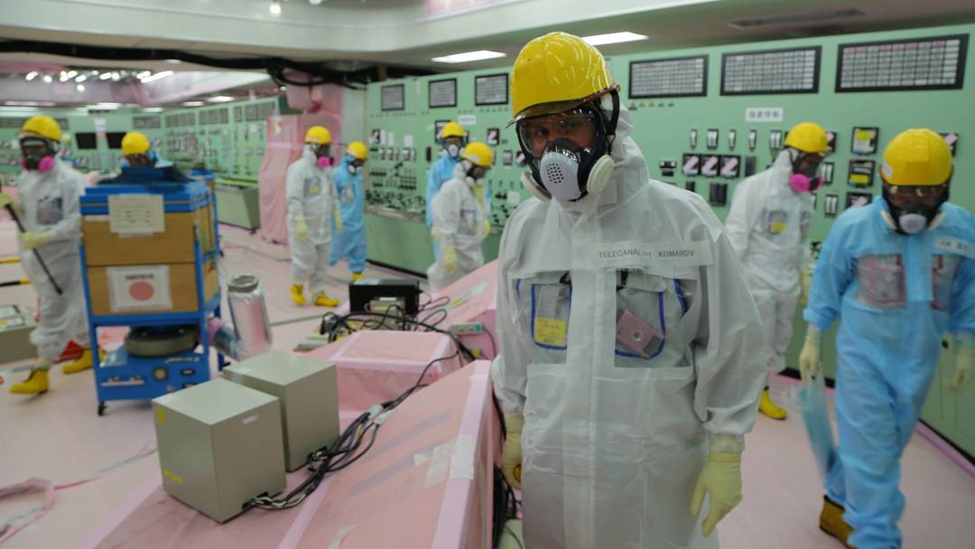 Комаров в Японии