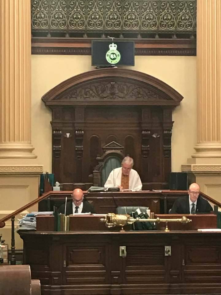 Спикер парламента Австралии пришел на заседание в вышиванке