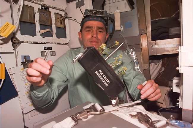 Леонід Каденюк у космосі