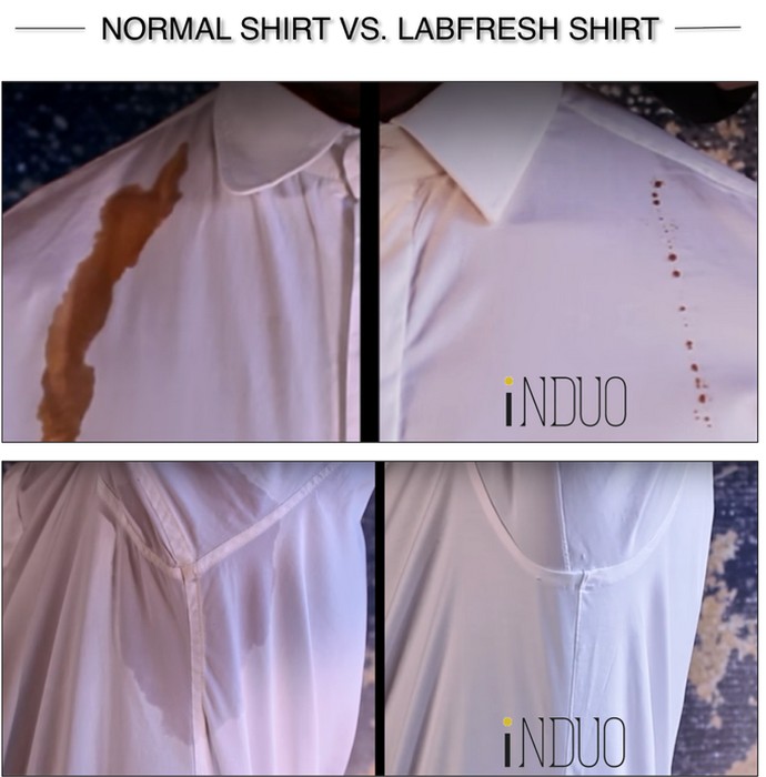 В продаже появились рубашки, которые невозможно испачкать