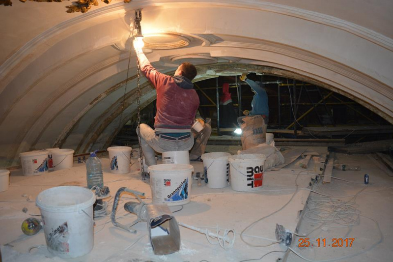 "Творці": в мережі показали, як проходить реставрація Андріївської церкви (фото)