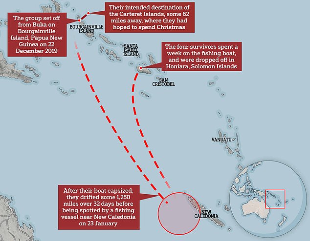 Корабли проходили мимо: после крушения четыре человека целый месяц дрейфовали в океане