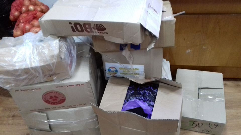 Бойцов в зоне АТО растрогал подарок из родной школы (фото)