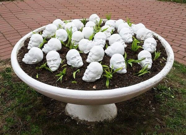 клумба в России