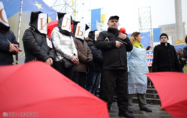 Нет насилию: в Киеве состоялась уличная акция в защиту работников секс-индустрии (фото)