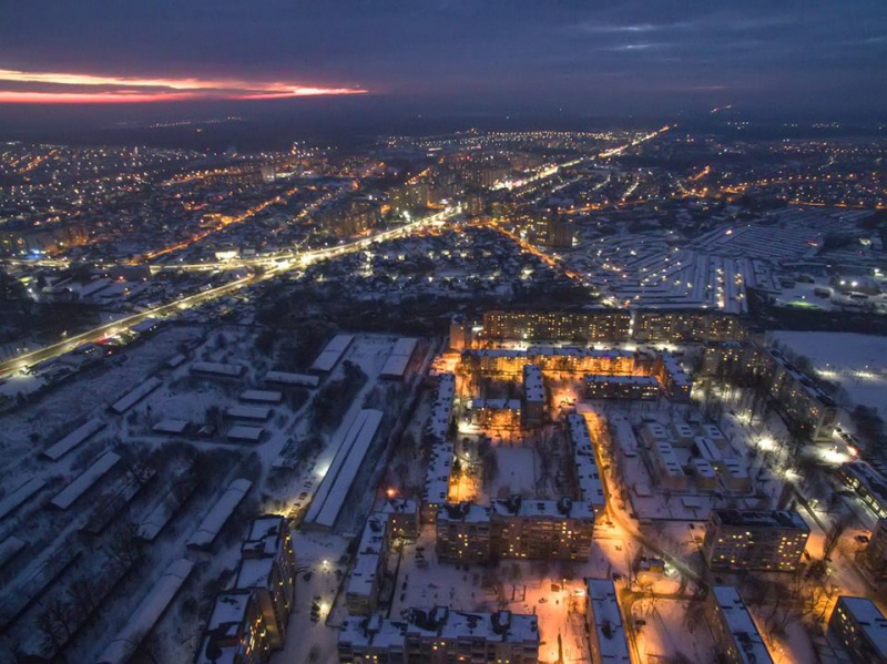 В сети показали потрясающие зимние фото украинского города