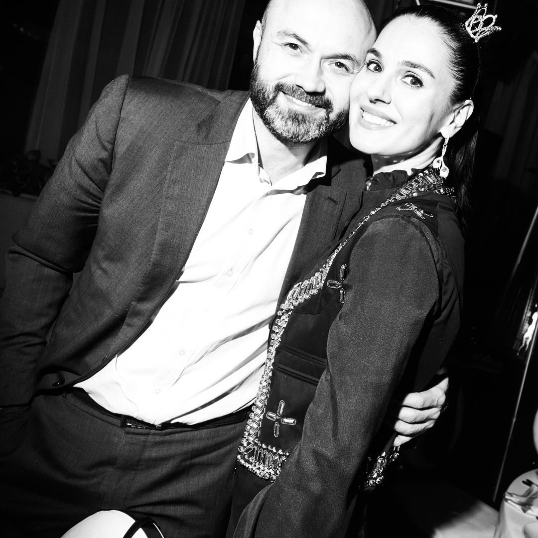 Маша Єфросиніна з чоловіком