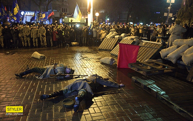 Століття бою під Крутами: у Києві відбулася реконструкція легендарної битви (фоторепортаж)