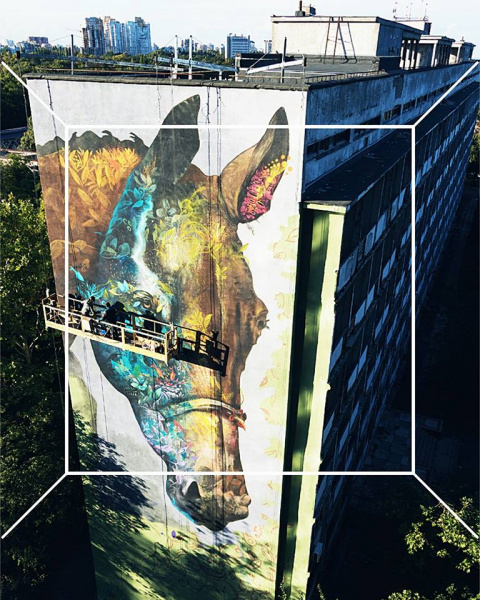 Украинский мурал признали одним из лучших в мире (фото)