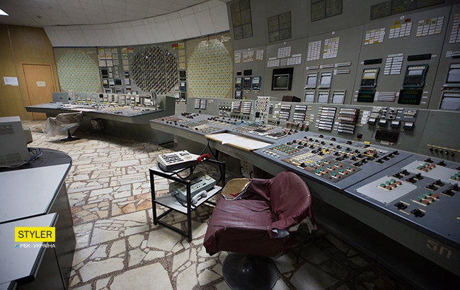 Щит управління третім енергоблоком ЧАЕС