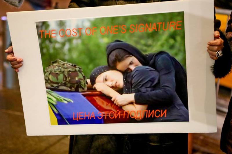 Мацуєв і Бутман: у США пройшла акція проти музикантів, які підтримують анексію Криму