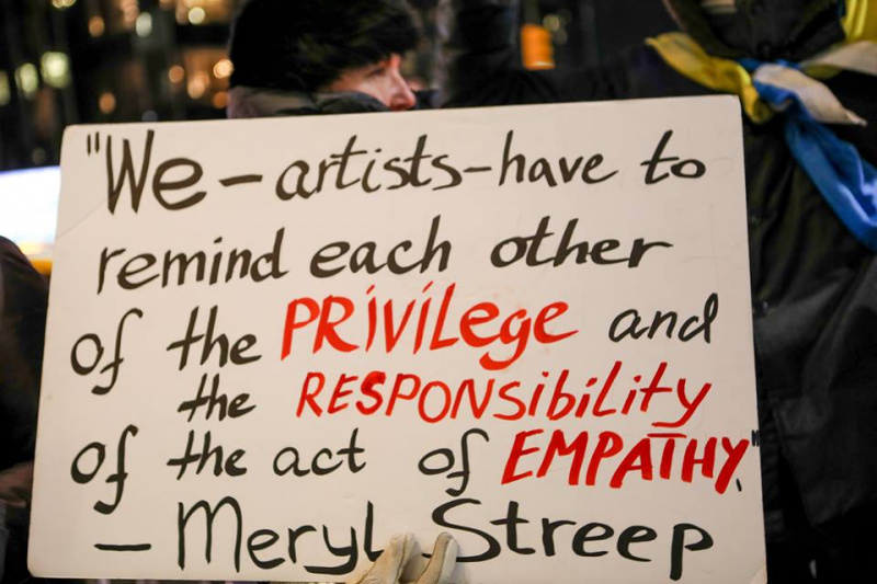 Мацуєв і Бутман: у США пройшла акція проти музикантів, які підтримують анексію Криму