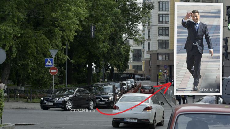 Кортеж Зеленського: на чому їздить президент України(фото)