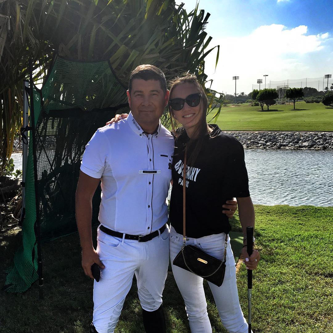 Ганна Різатдінова та Олександр Онищенко