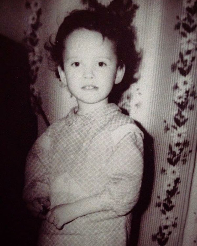 Даша Астаф'єва, дитяче фото