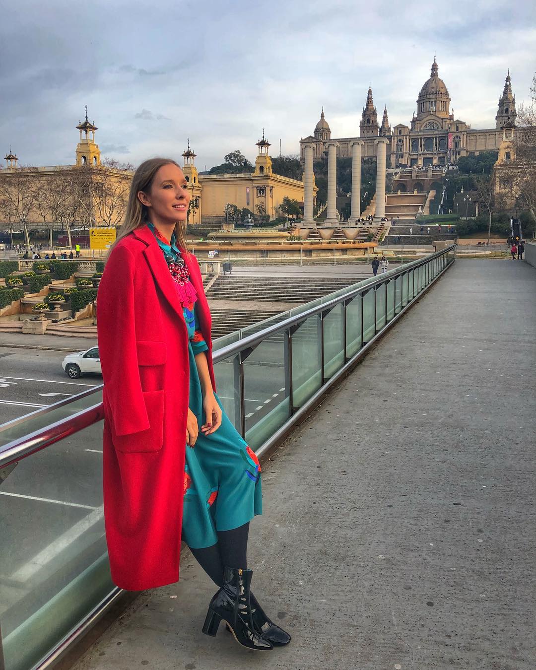 Катя Осадчая в Барселоне