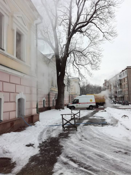 У Києві залило окропом популярний музей (фото)